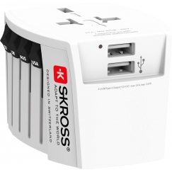 Skross 61664 mobiililaitteen laturi Valkoinen
