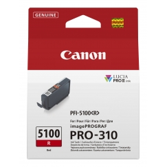 Canon PFI-5100 R струйный картридж 1 шт Подлинный Красный