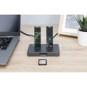 Digitus DA-71546-1 HDD/SSD dokkimisjaam USB 3.2 Gen 2 (3.1 Gen 2) Type-C Must Digitus DA-71546-1 HDD/SSD dokkimisjaam USB 3.2 Gen 2 (3.1 Gen 2) Type-C Must