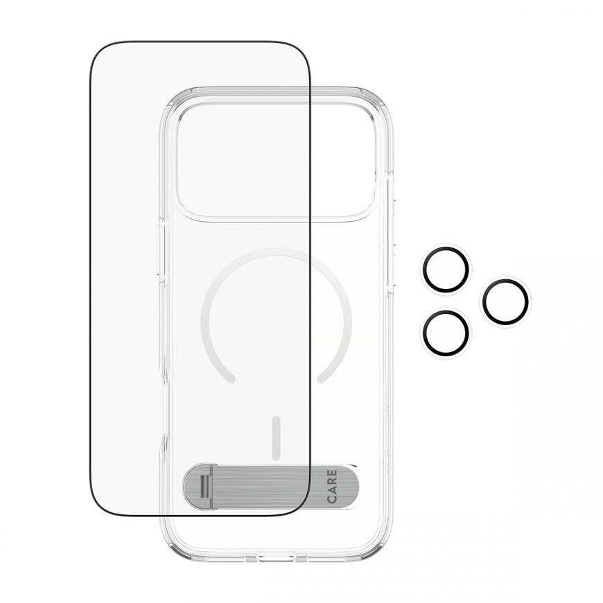 PanzerGlass ® | CARE by ® 3-in-1 Feature Kick Bundle iPhone 17 Pro Max Skaidri ekrano apsauga Apple – 4