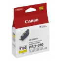 Canon PFI-5100 Y mustekasetti 1 kpl Alkuperäinen Keltainen