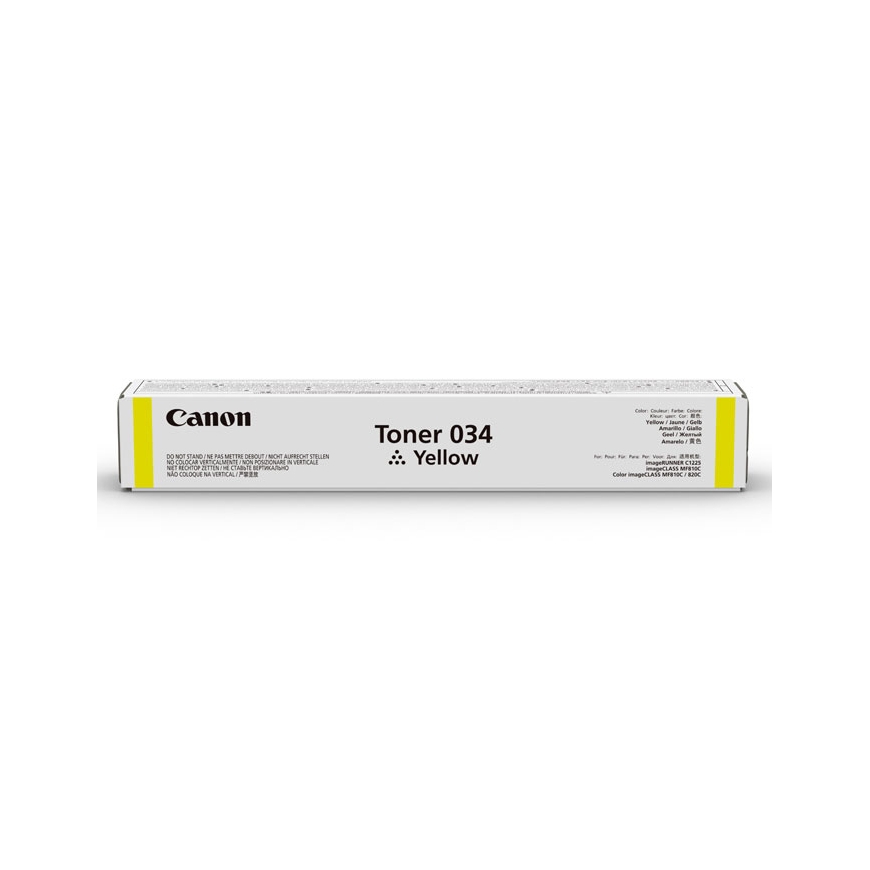 Canon 034 toner cartridge 1 pc(s) Original Yellow – 2