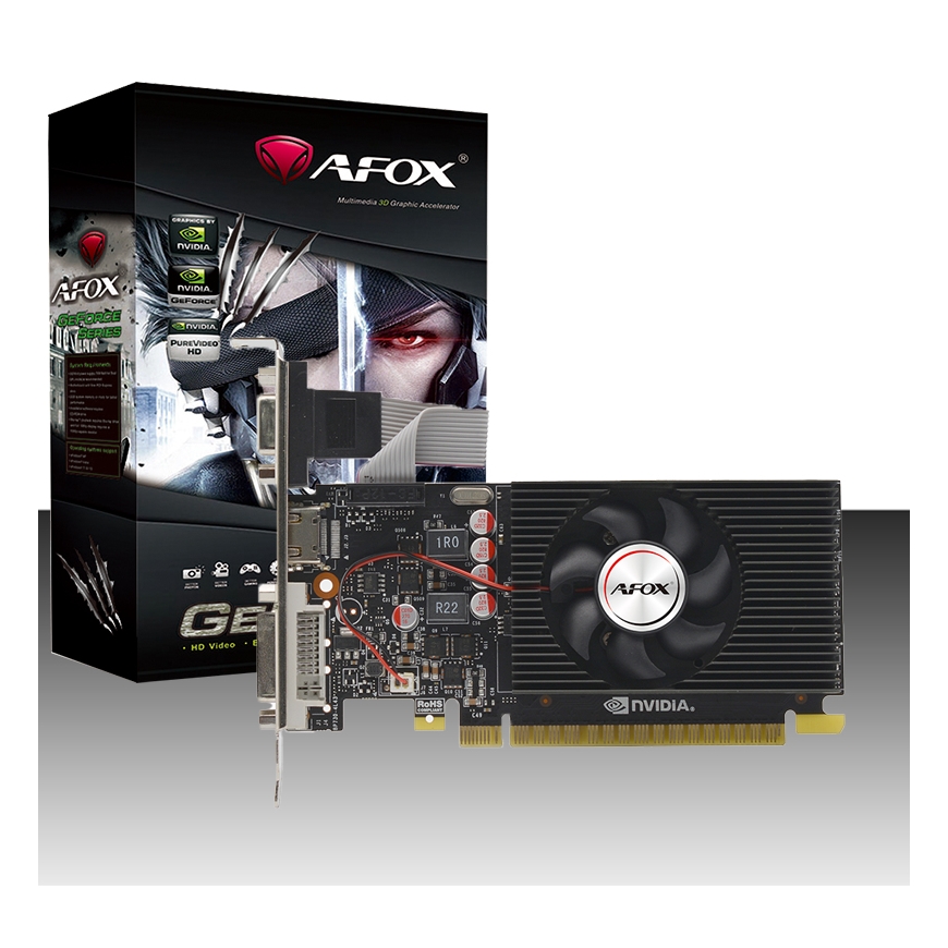 AFOX AF240-1024D3L2 видеокарта NVIDIA GeForce GT 240 1 GB GDDR3 – 5