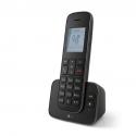 Telekom Sinus PA 207 Plus 1 Аналоговый/DECT телефон Идентификация абонента (Caller ID) Черный