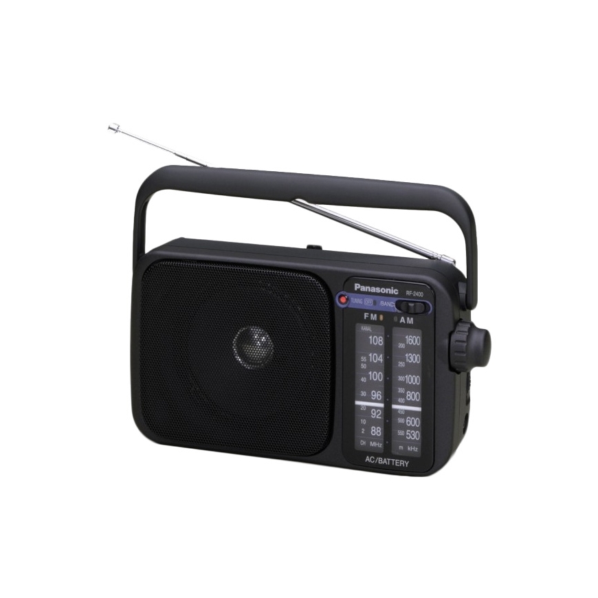 Panasonic RF-2400D Pārnesams Analogais Melns