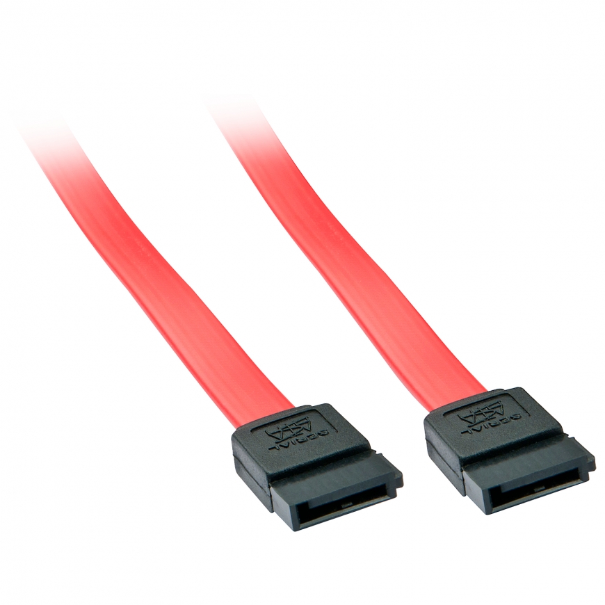 Lindy 33323 SATA kabelis 0,2 m SATA 7-pin Raudona