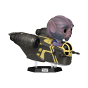 FUNKO POP! Rides DLX: Star Wars: Mandalorian & Grogu - Zeb Orrelios in the Razor Crest