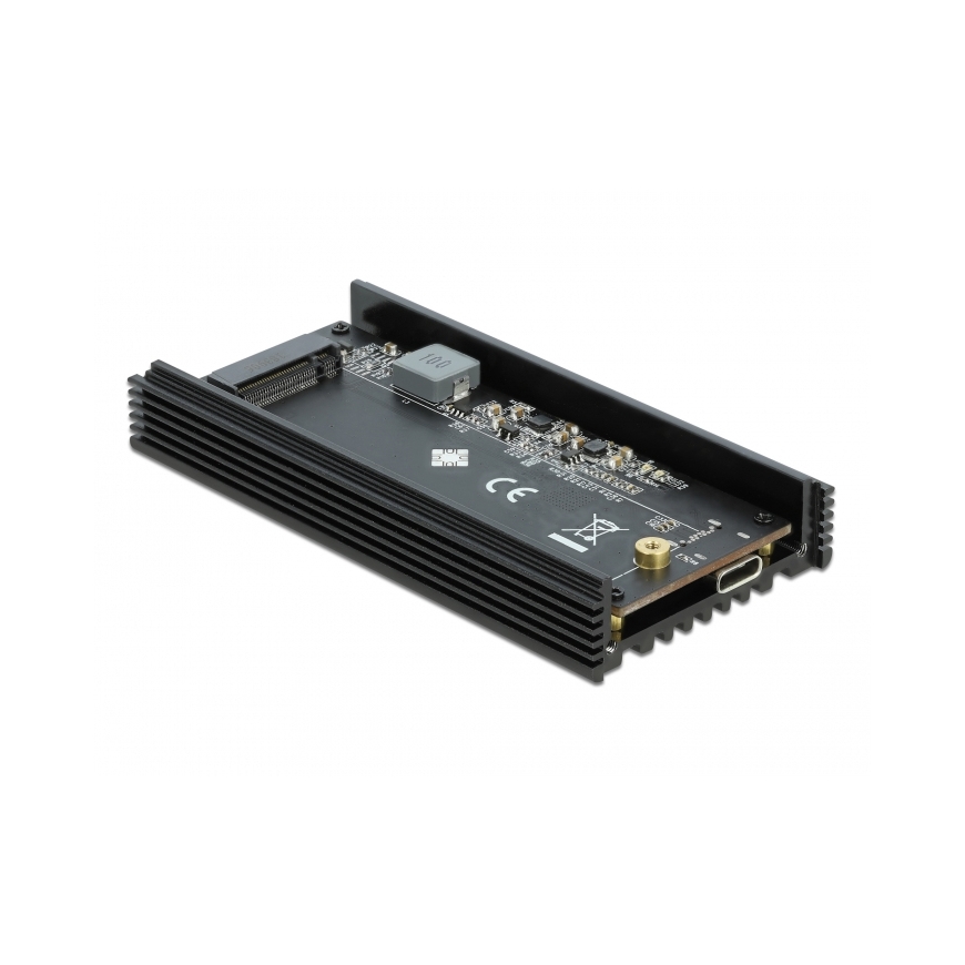 DeLOCK External Enclosure for M.2 NVMe PCIe SSD with SuperSpeed USB 20 Gbps (USB 3.2 Gen 2x2) USB Ty