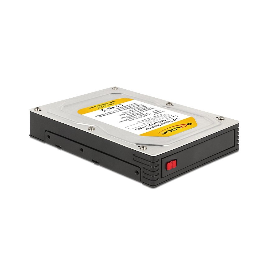 DeLOCK 47224 корпус для накопителя Черный 2.5"