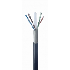 Gembird CAT6 UTP LAN outdoor cable solid 305m black verkkokaapeli Musta U/UTP (UTP)