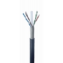 Gembird CAT6 UTP LAN outdoor cable solid 305m black сетевой кабель Черный U/UTP (UTP)