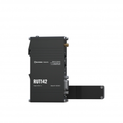 Teltonika RUT142 (EU) Ethernet router, belaidis maršrutizatorius Greitas eternetas Viena juosta (2,4 GHz) Juoda