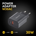 Intenso 7803010 virta-adapteri ja vaihtosuuntaaja Sisätila 30 W Musta Intenso 7803010 virta-adapteri ja vaihtosuuntaaja Sisätila 30 W Musta