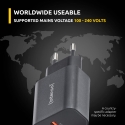Intenso 7803010 maitinimo adapteris / inverteris Vidaus 30 W Juoda