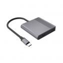 I/O ADAPTER USB-C TO HDMI/USB3/3IN1 A-CM-COMBO3-04 GEMBIRD I/O ADAPTER USB-C TO HDMI/USB3/3IN1 A-CM-COMBO3-04 GEMBIRD