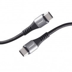 Intenso C315C USB-C charging/data cable, 1.5m, fast charging up to 60 watts, black
