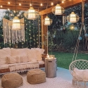 Подвесной светильник Immax BOHO PINCHOS, D40, E27, бамбуковое дерево Подвесной светильник Immax BOHO PINCHOS, D40, E27, бамбуковое дерево