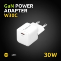 Intenso POWER ADAPTER USB-C GAN/7803022 Universāls Balts AC Ātrā uzlāde Iekštelpas Intenso POWER ADAPTER USB-C GAN/7803022 Universāls Balts AC Ātrā uzlāde Iekštelpas