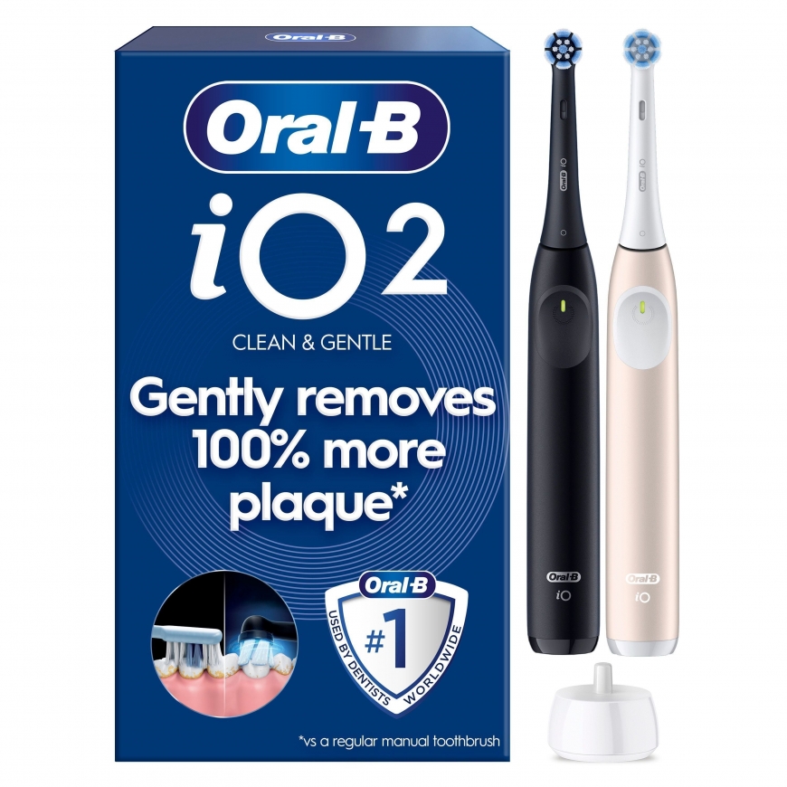 Oral-B iO2 elektriskā zobu birste, melna