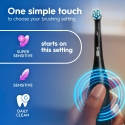 Oral-B iO2 elektrinė dantų šepetėlis, juodas ir rožinis + kelioninė dėžutė Oral-B iO2 elektrinė dantų šepetėlis, juodas ir rožinis + kelioninė dėžutė