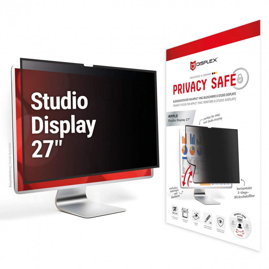 Displex 02091 monitoru pretatspīduma & privātuma