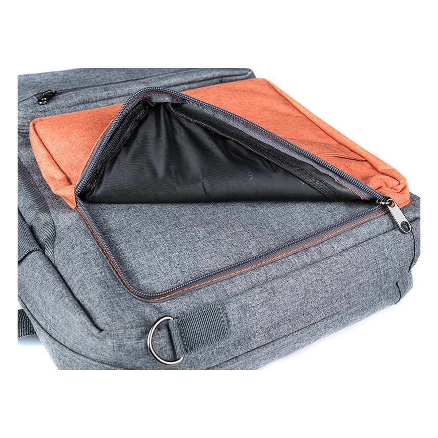 Modecom RENO 39,6 cm (15.6") Kurjersoma Pelēks, Oranžs – 3