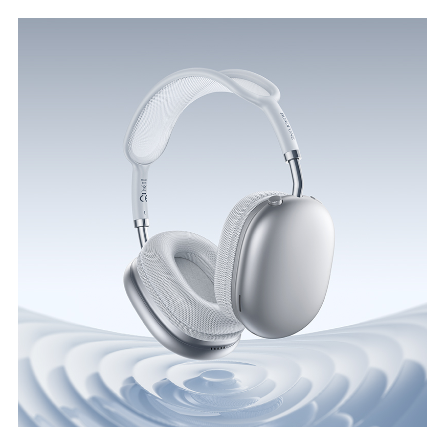 Borofone Headphones BO36 Tone bluetooth silver – 4
