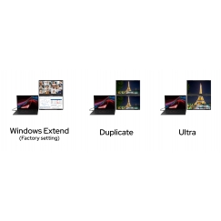 Verbatim Portable 15.6" FHD Dual Monitor Essentials Nešiojamasis monitorius Juoda 39,6 cm (15.6") LCD 1920 x 1080 pikseliai