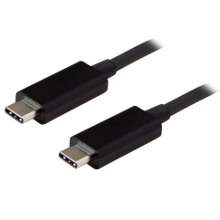 StarTech.com USB31CC1M USB кабель USB 3.2 Gen 2 (3.1 Gen 2) 1 m USB C Черный