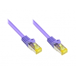 Alcasa 2.0m Cat7 RJ-45 verkkokaapeli Violetti 2 m S/FTP (S-STP)