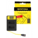 PATONA 141652 akulaadija Digikaamera aku USB