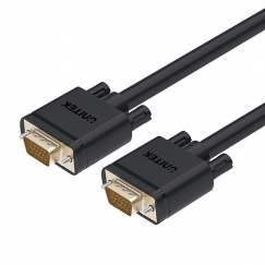 UNITEK Y-C508G VGA кабель 20 m VGA (D-Sub) Черный
