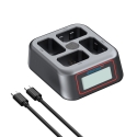 Зарядное устройство 4-портовое Sony NP-FW50 — PD USB-C