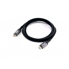 Equip 128381 USB-kaabel USB4 Gen 3x2 1,2 m USB C Must