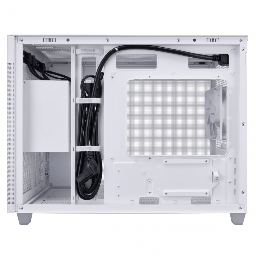 ASUS Prime AP201 MicroATX Mini Tower Valkoinen – 3