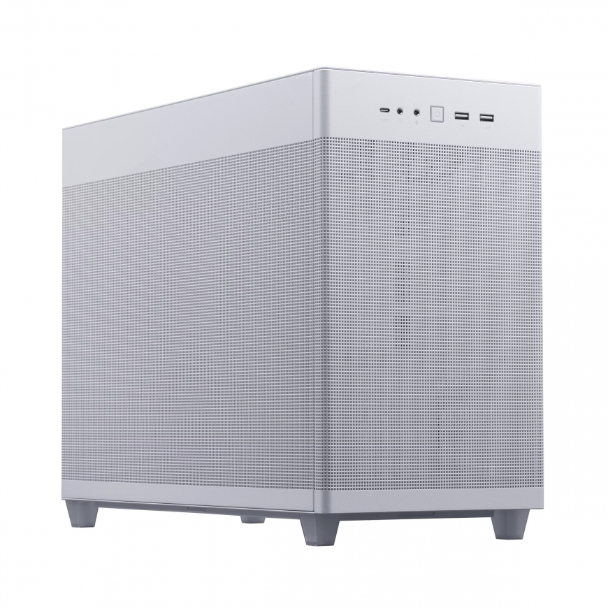 ASUS Prime AP201 MicroATX Mini Tower Valkoinen – 4