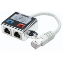 Intellinet 504195 kabelių lizdinio / kištukinio jungčių tipo keitiklis 2 x RJ45 RJ45 Sidabras, Balta Intellinet 504195 kabelių lizdinio / kištukinio jungčių tipo keitiklis 2 x RJ45 RJ45 Sidabras, Balta