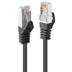 Lindy 48382 tīkla kabelis Melns 2 m Cat5e F/UTP (FTP)
