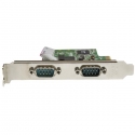 StarTech.com PEX2S1050 sąsajos plokštė / adapteris Vidinis Nuoseklusis StarTech.com PEX2S1050 sąsajos plokštė / adapteris Vidinis Nuoseklusis