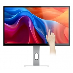 ALOGIC 27C5KPDT PC lamekuvar 68,6 cm (27") 5120 x 2880 pikslit 5K Ultra HD LED Puutetundlik ekraan Mitmikkasutaja Must, Hõbe