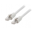Equip Cat 8.1 S/FTP (PIMF) Patch Cable, LSOH, 1.0m, Grey