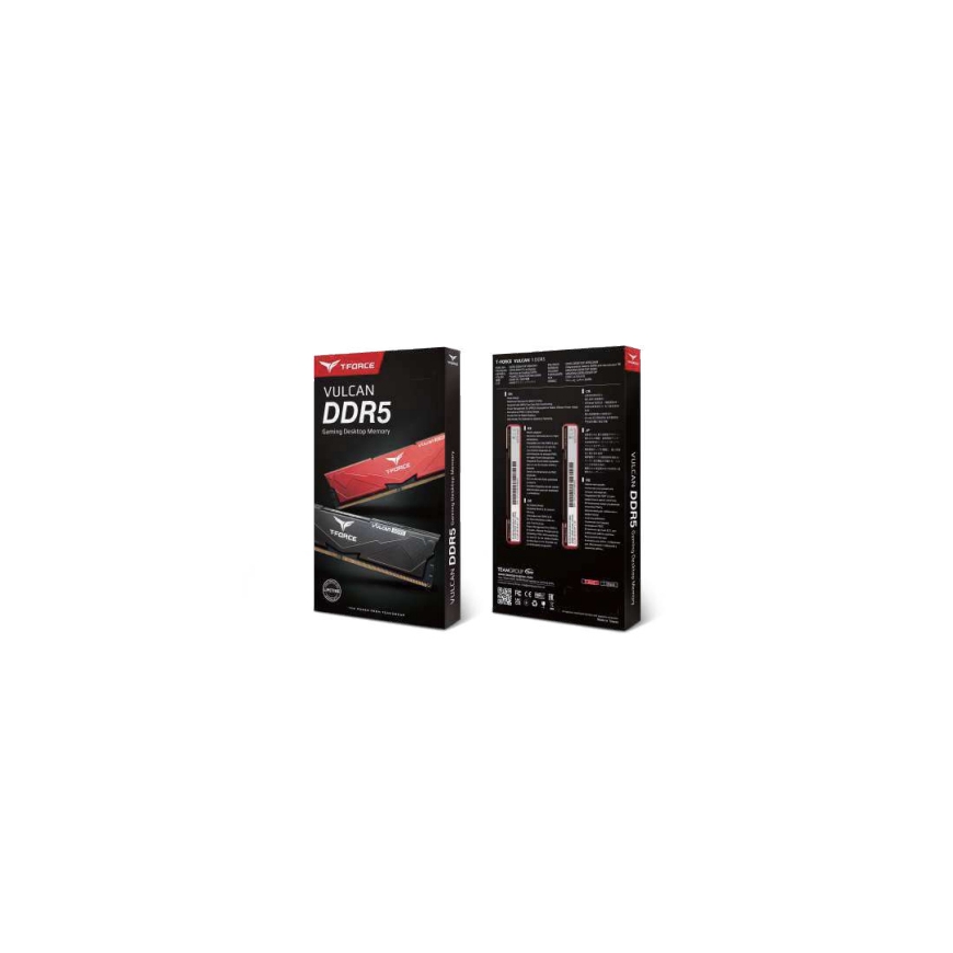 Team Group VULCAN FLBD516G5200HC40C01 memory module 16 GB 1 x 16 GB DDR5 288-pin DIMM – 2