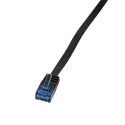 LogiLink 0.25m Cat6 U/UTP RJ45 võrgukaabel Must 0,25 m U/UTP (UTP)