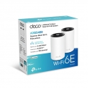 TP-Link Deco XE75 Трехдиапазонный (2,4 ГГц / 5 ГГц / 6 ГГц) Wi-Fi 6E (802.11ax) Белый 3 Внутренний TP-Link Deco XE75 Трехдиапазонный (2,4 ГГц / 5 ГГц / 6 ГГц) Wi-Fi 6E (802.11ax) Белый 3 Внутренний