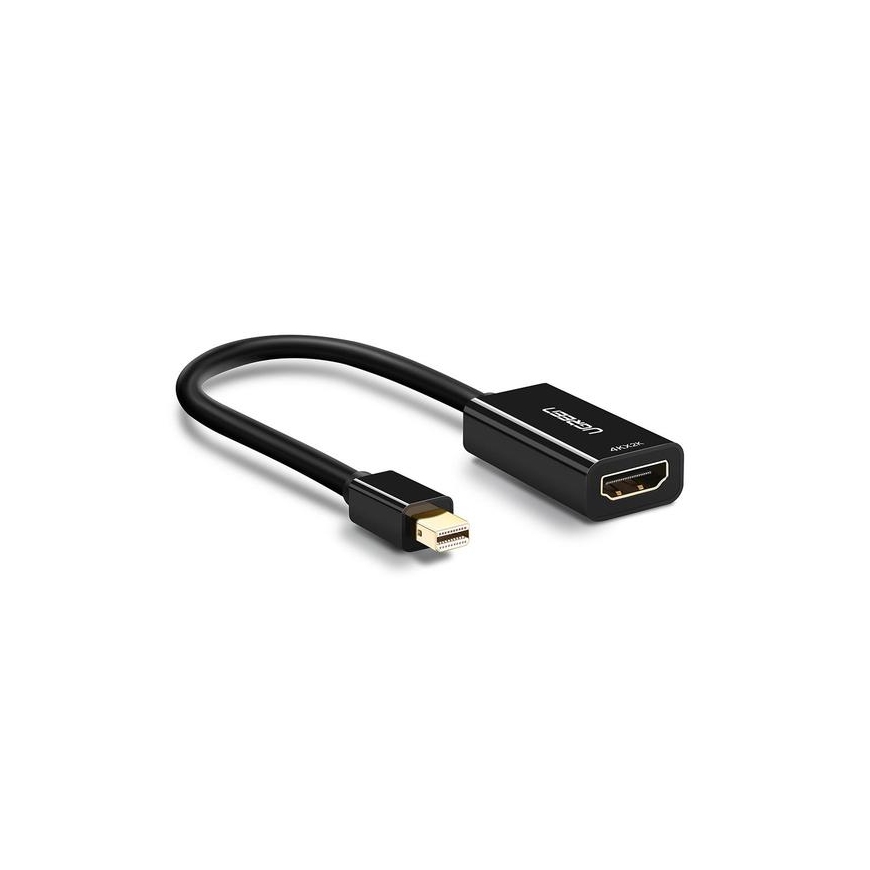 Ugreen 40360 videokaapeli-adapteri 0,25 m Mini DisplayPort HDMI Musta