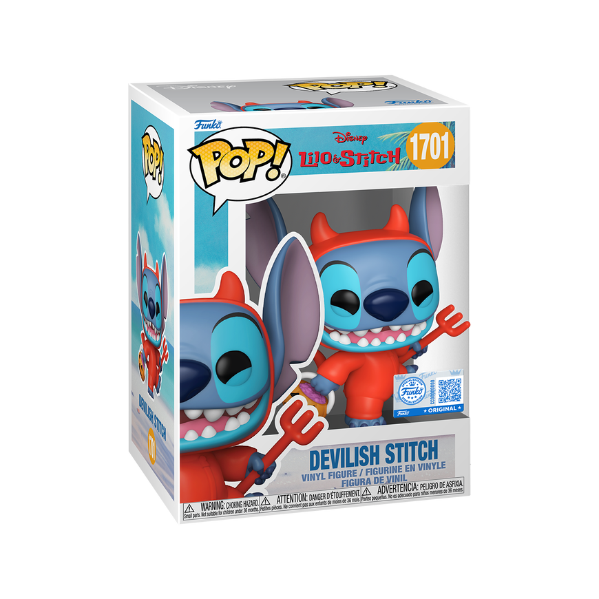 FUNKO POP! Vinyylihahmo: Disney - Devilish Stitch