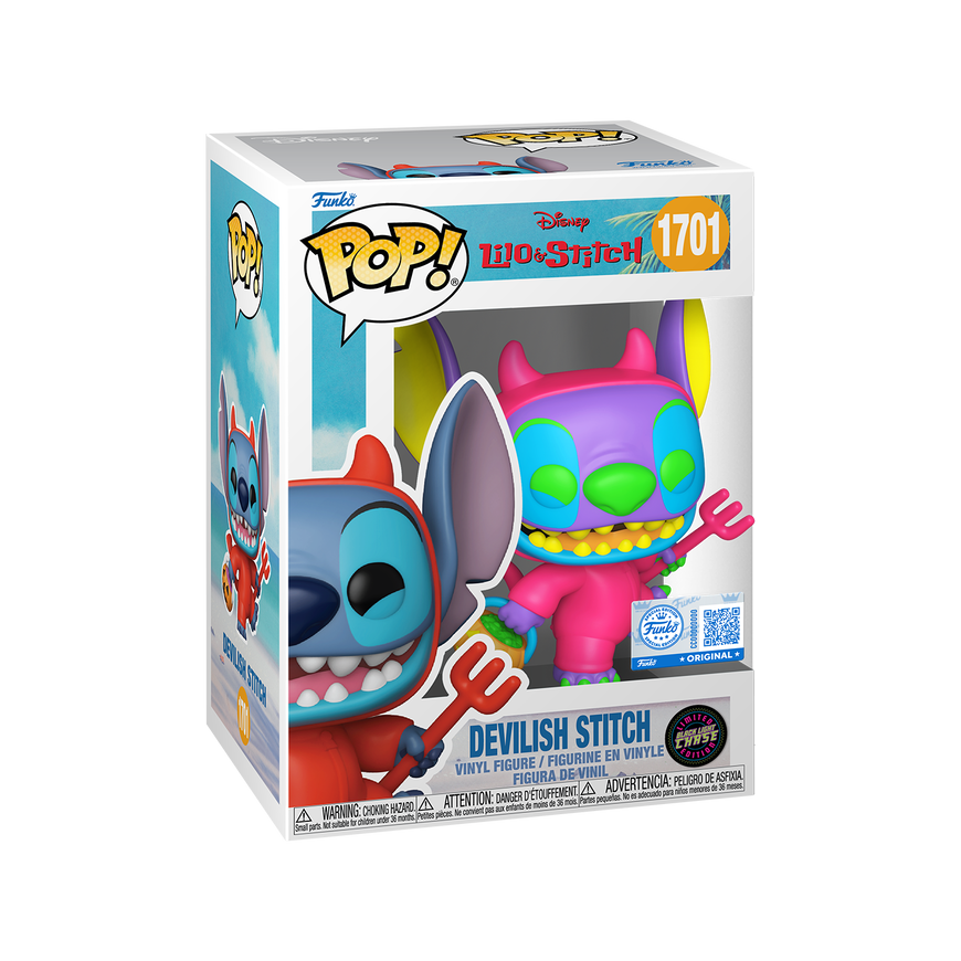 FUNKO POP! Vinyylihahmo: Disney - Devilish Stitch – 3