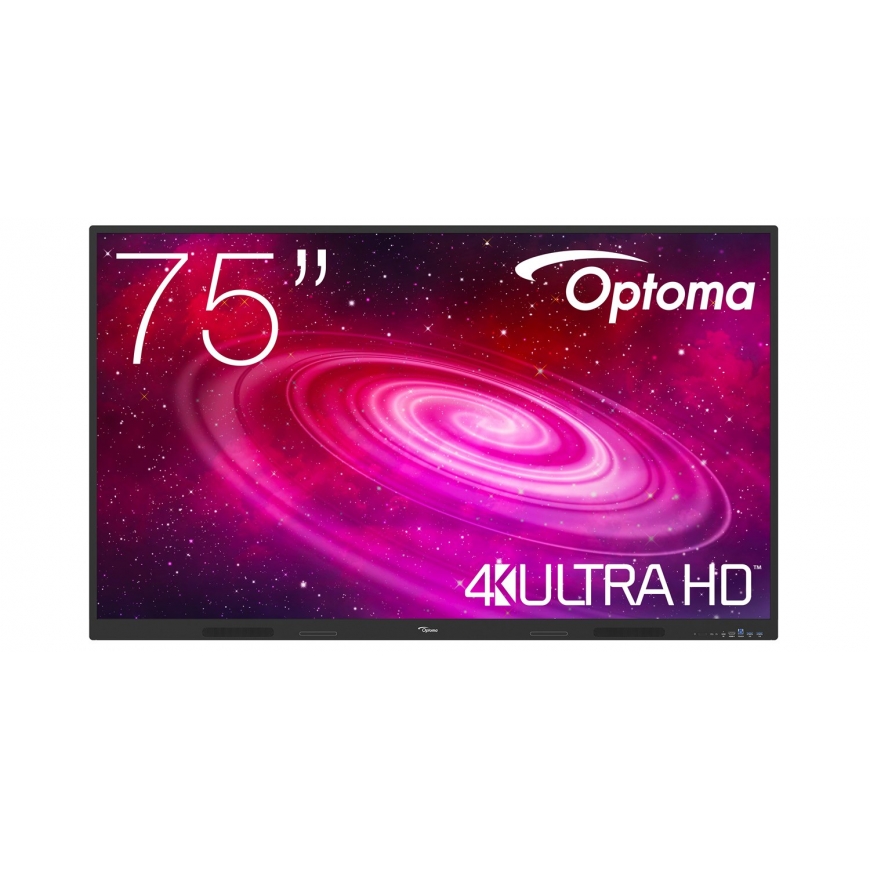 Optoma 1751RK interactive whiteboard 190.5 cm (75") 3840 x 2160 pixels Touchscreen Black HDMI