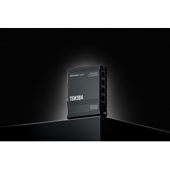 Teltonika TSW304 võrgulüliti Gigabit Ethernet (10/100/1000) Power over Ethernet tugi Must