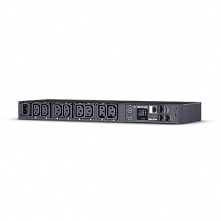 CyberPower PDU41004 maitinimo paskirstymo įrenginys 8 AC išvestis(ys / čių) 1U Juoda